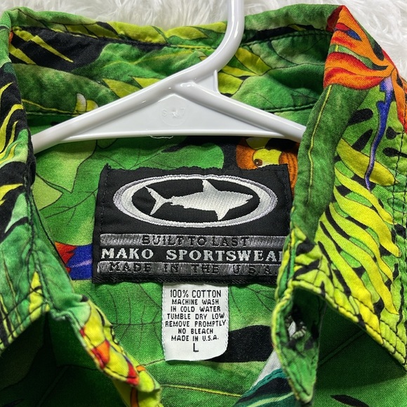 Mako Sportswear shirt size Large - Picture 3 of 5